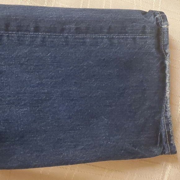 Abercrombie Jeans Boys Size 10 Blue Kilburn Low Rise Boot Distressed - Picture 6 of 16